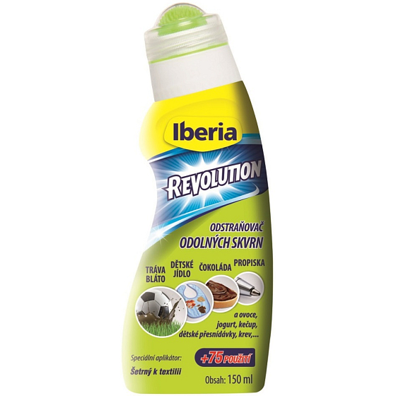 Iberia Revolution odstraňovač odolných škvŕn kefka 150 ml