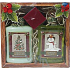 Bohemia Gifts Veselé Vianoce Oliva sprchový gél 300 ml + kúpeľ 300 ml + sviečka, kozmetická sada
