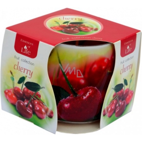 Essences of Life Cherry aromatická sviečka v skle 100 g