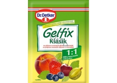 Dr. Oetker Gelfix Klasik zmes na prípravu ovocných džemov a marmelád 1: 1 20 g