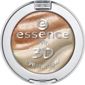 Essence 3D Eyeshadow Irresistible očné tiene 08 Vanilla Latte 2,8 g