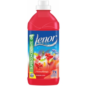 Lenor Aromatherapy Passion Love Super Concentrate koncentrovaná aviváž 36 dávok 900 ml