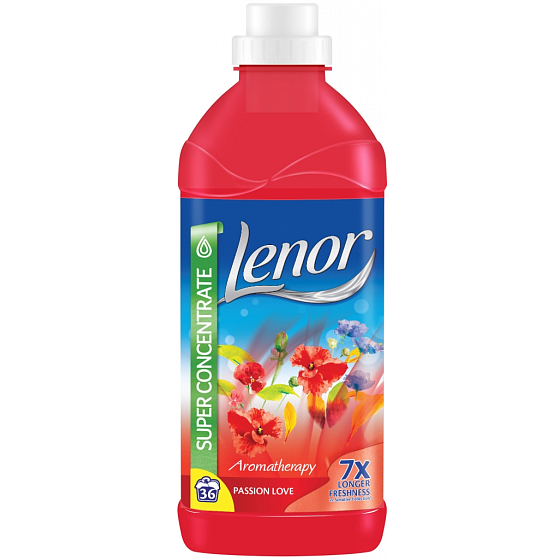 Lenor Aromatherapy Passion Love Super Concentrate koncentrovaná aviváž 36 dávok 900 ml
