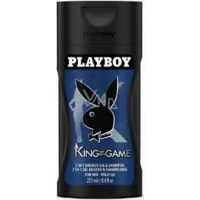 Playboy King of The Game sprchový gél pre mužov 250 ml