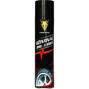 Coyote oživovač plastov a pneu, 400 ml