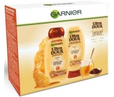 Garnier Ultra Doux Trésors de miel šampón pre oslabené a lámavé vlasy 250 ml + balzam pre oslabené a lámavé vlasy 200 ml, kozmetická sada