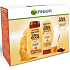 Garnier Ultra Doux Trésors de miel šampón pre oslabené a lámavé vlasy 250 ml + balzam pre oslabené a lámavé vlasy 200 ml, kozmetická sada
