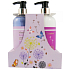 Mayfair of London Butterflies tekuté mydlo 400 ml + mlieko na ruky 400 ml, kozmetická sada