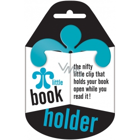 If Little Book Holder Držiak na knihu Modrý 75 x 2,5 x 75 mm