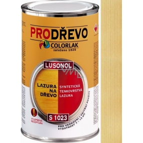 Colorlak Lazúra Lusonol S1023 syntetická penetračná lazúra Bezfarebný 2,5 l