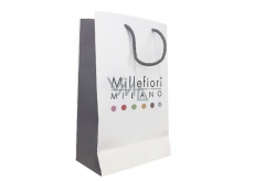 Millefiori Milano Papierová taška biela veľká 40 x 30 cm 1 kus
