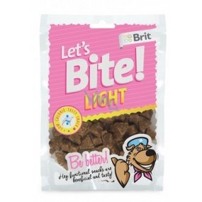 Brit Lets Bite Light nízkokalorický maškrtu dplnková krmivo pre psov 150 g