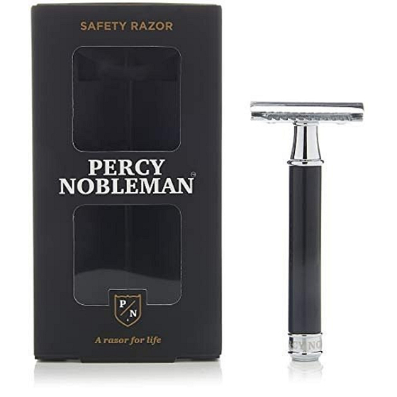 Percy Nobleman Holiaci strojček ručná + dvojbritvové žiletky 10 kusov