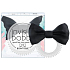 Invisibobble Bowtique True Black Gumička do vlasov s mašľou čierna