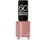 Rimmel London 60 sekund Super Shine Nail Polish lak na nechty 230 Mauve to the Music 8 ml