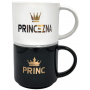 Nekupto Párové hrnčeky Princ a Princezná 2 x 350 ml
