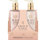 Grace Cole Ginger Lily & Mandarin - tekuté mydlo na ruky Ginger Lily and Mandarin 300 ml + jemný krém na ruky 300 ml, kozmetická sada pre ženy