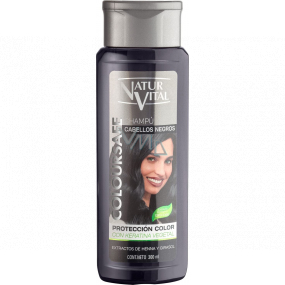 Šampón Natur Vital Coloursafe na prirodzene čierne a farbené vlasy 300 ml