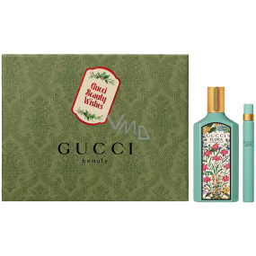 Gucci Flora Gorgeous Jasmine Eau de Parfum 50 ml + Eau de Parfum 10 ml miniatúra, darčeková sada pre ženy