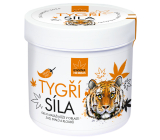Annabis CannaHerbis Tiger power konopný hrejivý gél na masáž pokožky v oblasti svalov, chrbta a kĺbov 275 ml