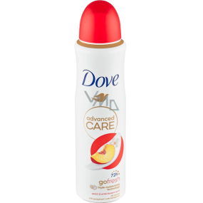 Dove Advanced Care Peach antiperspirant deodorant v spreji pre ženy 150 ml