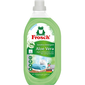 Frosch Sensitive Aloe Vera ekologický prací gel pre bábätká, 22 praní, 1,5 l Frosch Sensitive Aloe Vera ekologický prací gel pre bábätká, 22 praní, 1,5 l