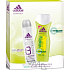 Adidas Action 3 Pro Clear antiperspirant dezodorant sprej 150 ml + sprchový gél 250 ml, kozmetická sada