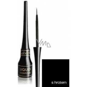 Gabriella Salvete Liquid Contour tekuté očné linky čierna 4 ml