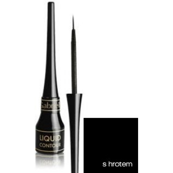 Gabriella Salvete Liquid Contour tekuté očné linky čierna 4 ml