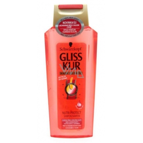 Gliss Kur Nutri Protect regeneračný šampón na vlasy 250 ml