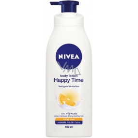 Nivea Happy Time osviežujúce telové mlieko pre normálnu až suchú pokožku 400 ml