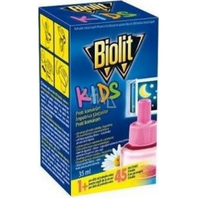 Biolit Kids Elektrický odparovač proti komárom náhradná náplň 35 ml