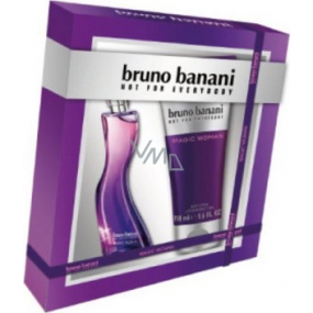 Bruno Banani Magic toaletná voda pre ženy 50 ml + telové mlieko 150 ml, darčeková sada