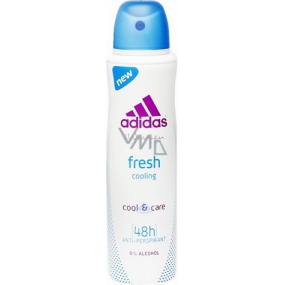 Adidas Cool & Care 48h Fresh Cooling antiperspitant dezodorant sprej pre ženy 150 ml