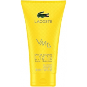 Lacoste Eau de Lacoste L.12.12 Yellow (Jaune) sprchový gél pre mužov 50 ml