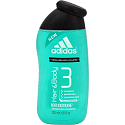 Adidas Ice Effect 3v1 Face sprchový gél na telo, vlasy a tvár pre mužel 250 ml
