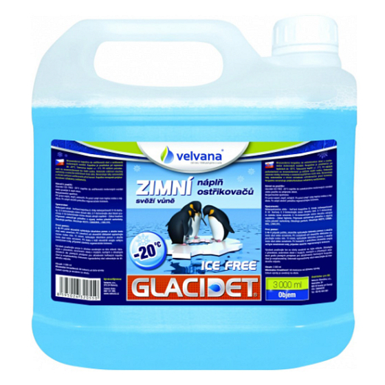 Velvana Glacidet Ice Free - 20 ° C náplň do ostrekovačov 3 l