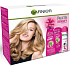Garnier Fructis Densify posilňujúci šampón na vlasy 250 ml + kondicionér na vlasy 200 ml + neviditeľný dezodorant v spreji 150 ml, kozmetická sada pre ženy