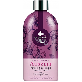 T: BY Tetesept Auszeit Odpočinok ružová orchidea a ylang-ylang pena do kúpeľa 420 ml