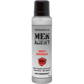 Dermacol Men Agent Sexy Sixpack antiperspirant deodorant sprej pre mužov 150 ml