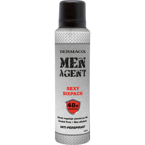 Dermacol Men Agent Sexy Sixpack antiperspirant deodorant sprej pre mužov 150 ml