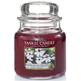 Yankee Candle Madagascan Orchid - Orchidea z Madagaskaru vonná sviečka Classic strednej sklo 411 g