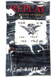Replay Jeans Original for Her toaletná voda pre mužov 1,2 ml, vialka