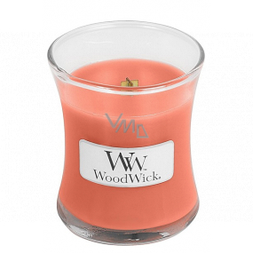 Woodwick Tamarind & Stonefruit - Tamarind a kôstkovice vonná sviečka s dreveným knôtom a viečkom sklo malá 85 g