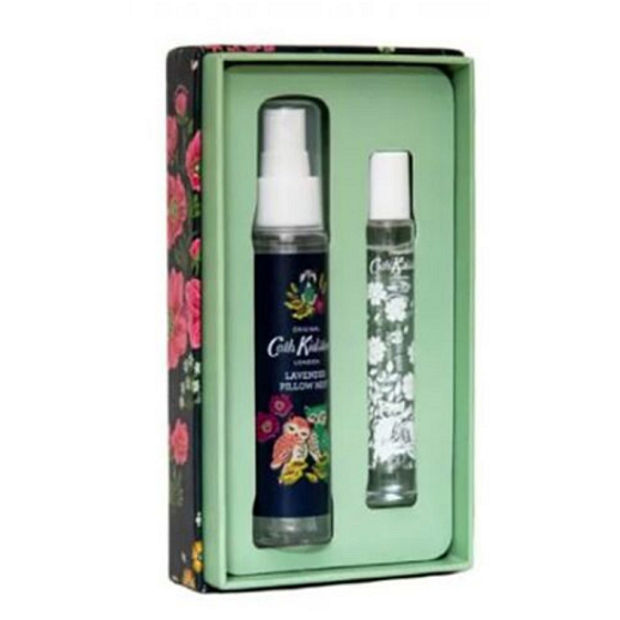 Heathcote & Ivory Magical Woodland vôňa na vankúš 50 ml + upokojujúci gél 10 ml, darčeková sada