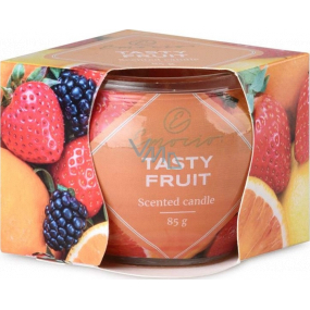 Emóciám Dekor Tasty Fruit - Chutné ovocie vonná sviečka sklo 70 x 62 mm 85 g