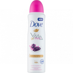 Dove Go Fresh Acai Berry & Water Lily antiperspirant dezodorant sprej s 48-hodinovým účinkom pre ženy 150 ml