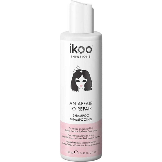 Ikoo An Affair to Repair regeneračný šampón na farbené a poškodené vlasy 100 ml