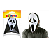 Rappa Halloween Maska duch vreskot 1 kus