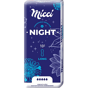 Micci Classic Night dámske vložky, 10 ks